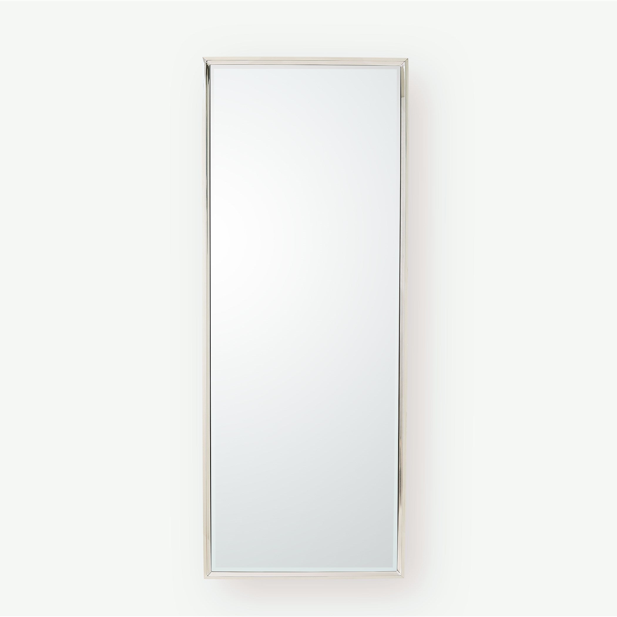 Global Views Reeves Floor Mirror Nickel