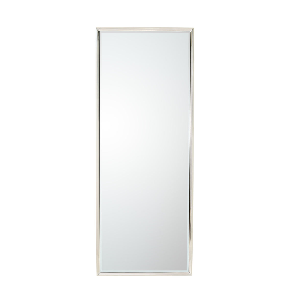 Global Views Reeves Floor Mirror Nickel