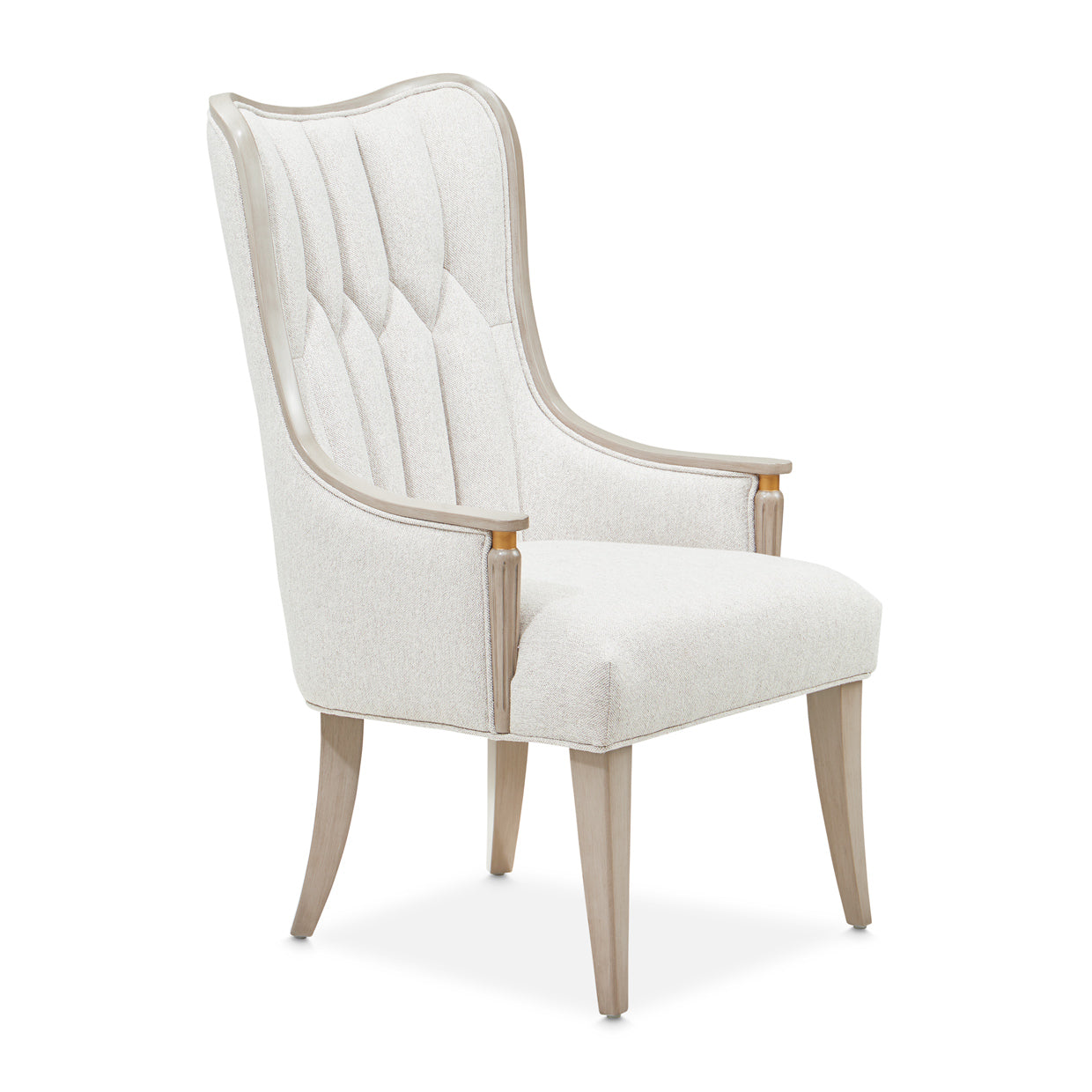 Michael Amini St. Charles Dining Arm Chair - Set of 2