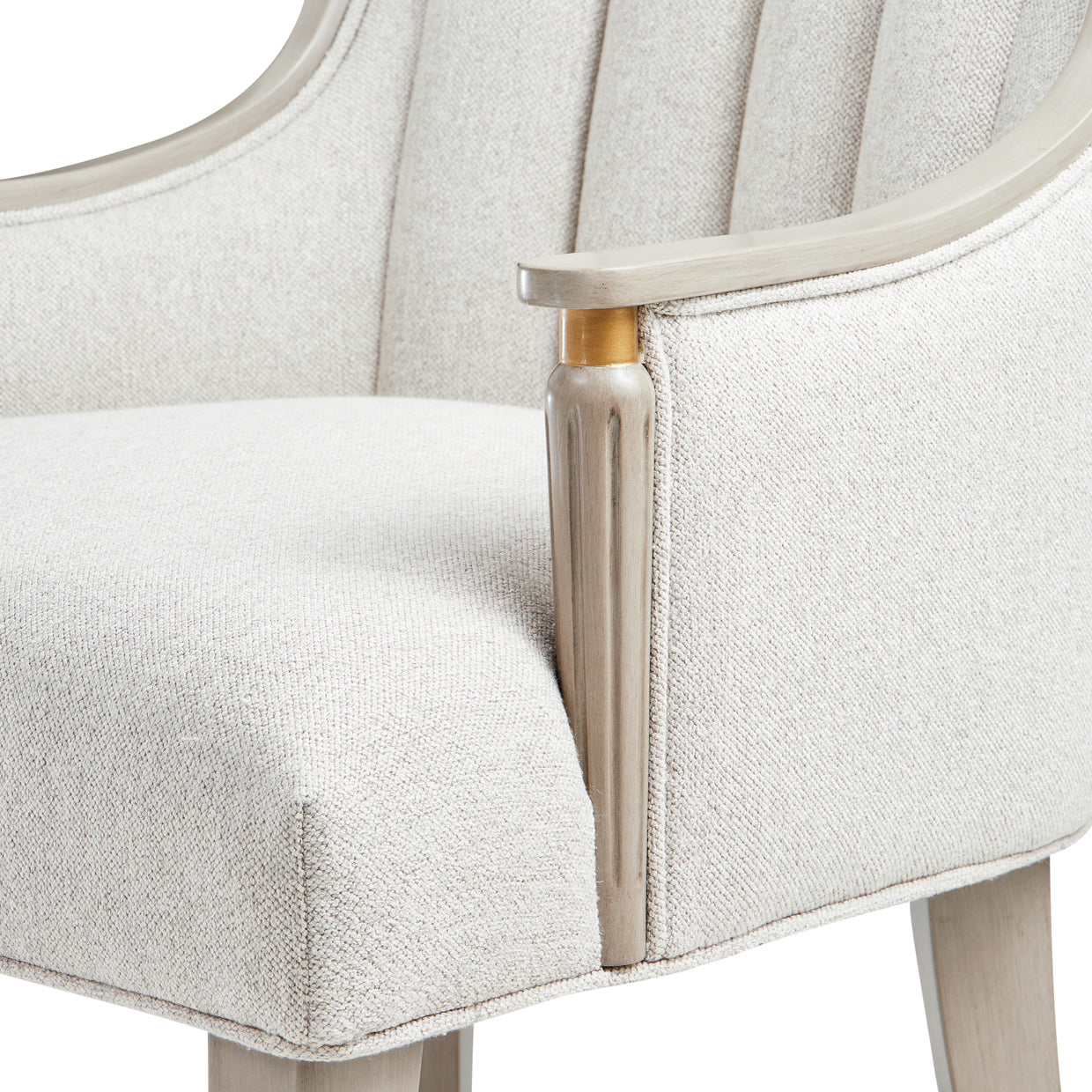 Michael Amini St. Charles Dining Arm Chair - Set of 2