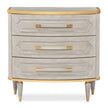 Michael Amini St. Charles 3-Drawer Nightstand