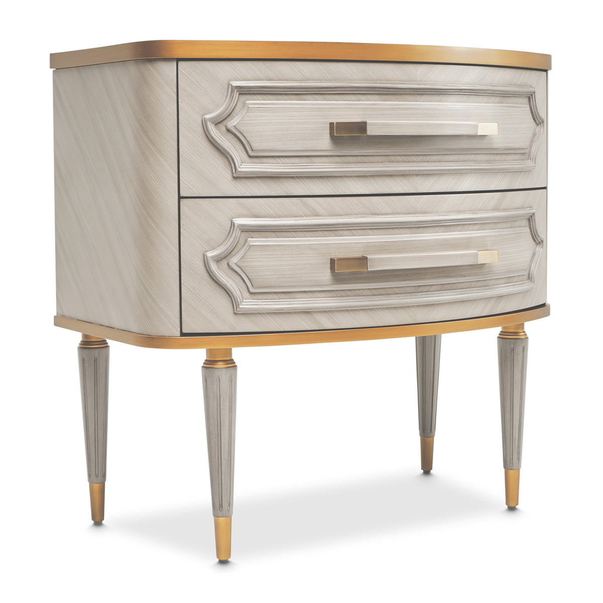 Michael Amini St. Charles 2-Drawer Nightstand