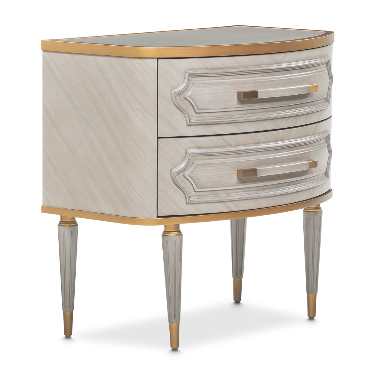 Michael Amini St. Charles 2-Drawer Nightstand