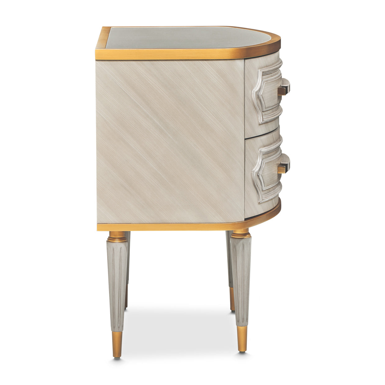 Michael Amini St. Charles 2-Drawer Nightstand