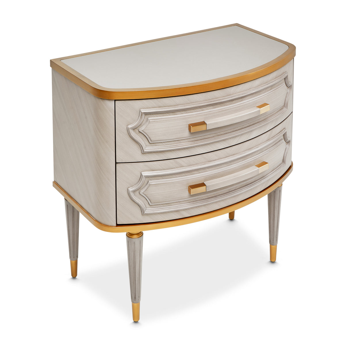Michael Amini St. Charles 2-Drawer Nightstand