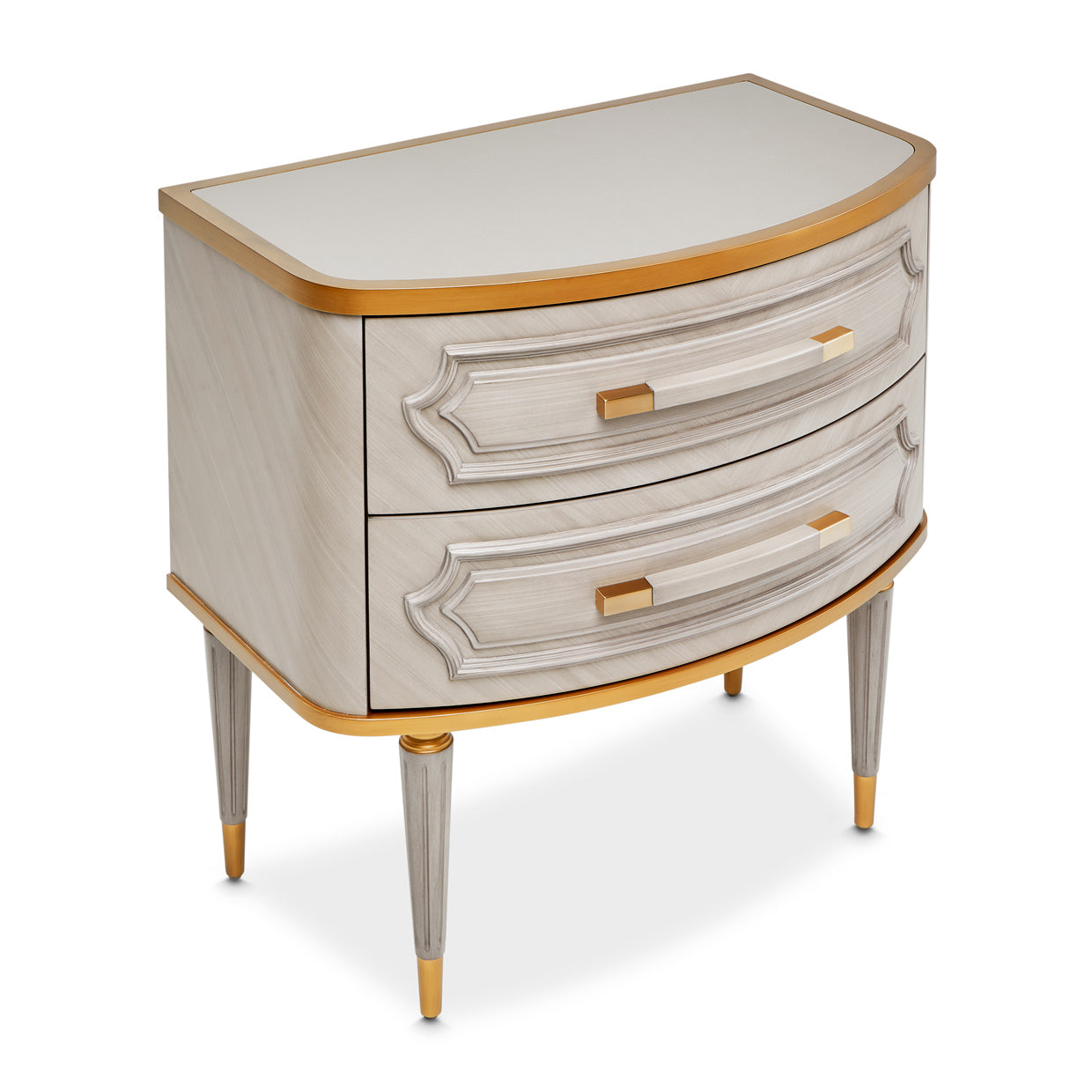 Michael Amini St. Charles 2-Drawer Nightstand