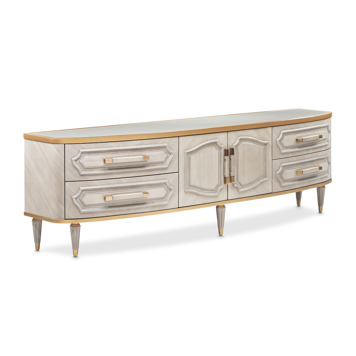 Michael Amini St. Charles Media Cabinet