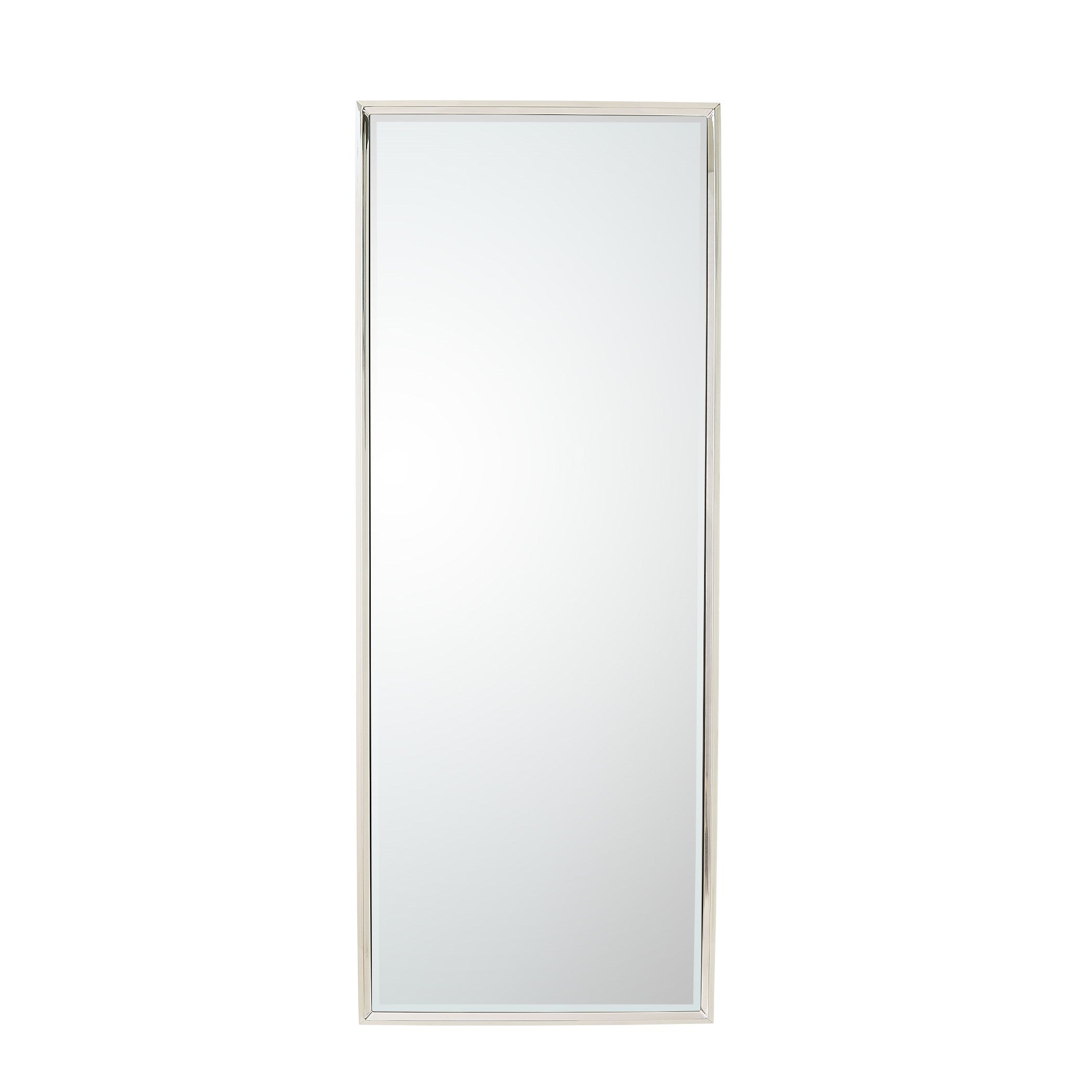 Global Views Reeves Floor Mirror Nickel