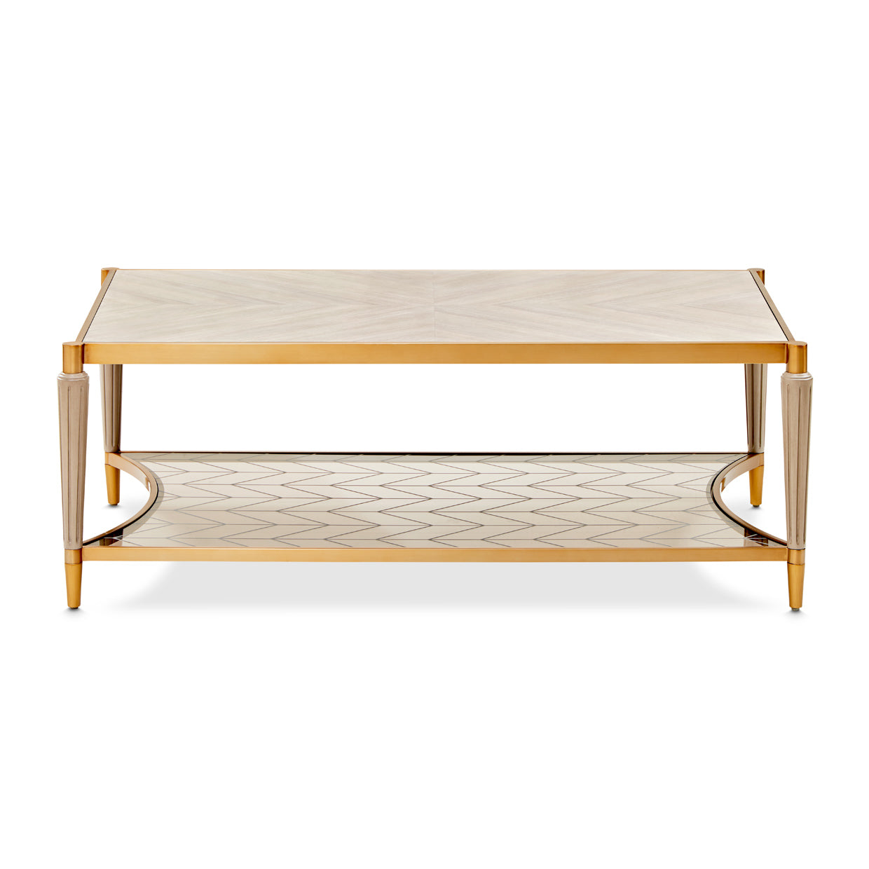 Michael Amini St. Charles Rectangular Cocktail Table