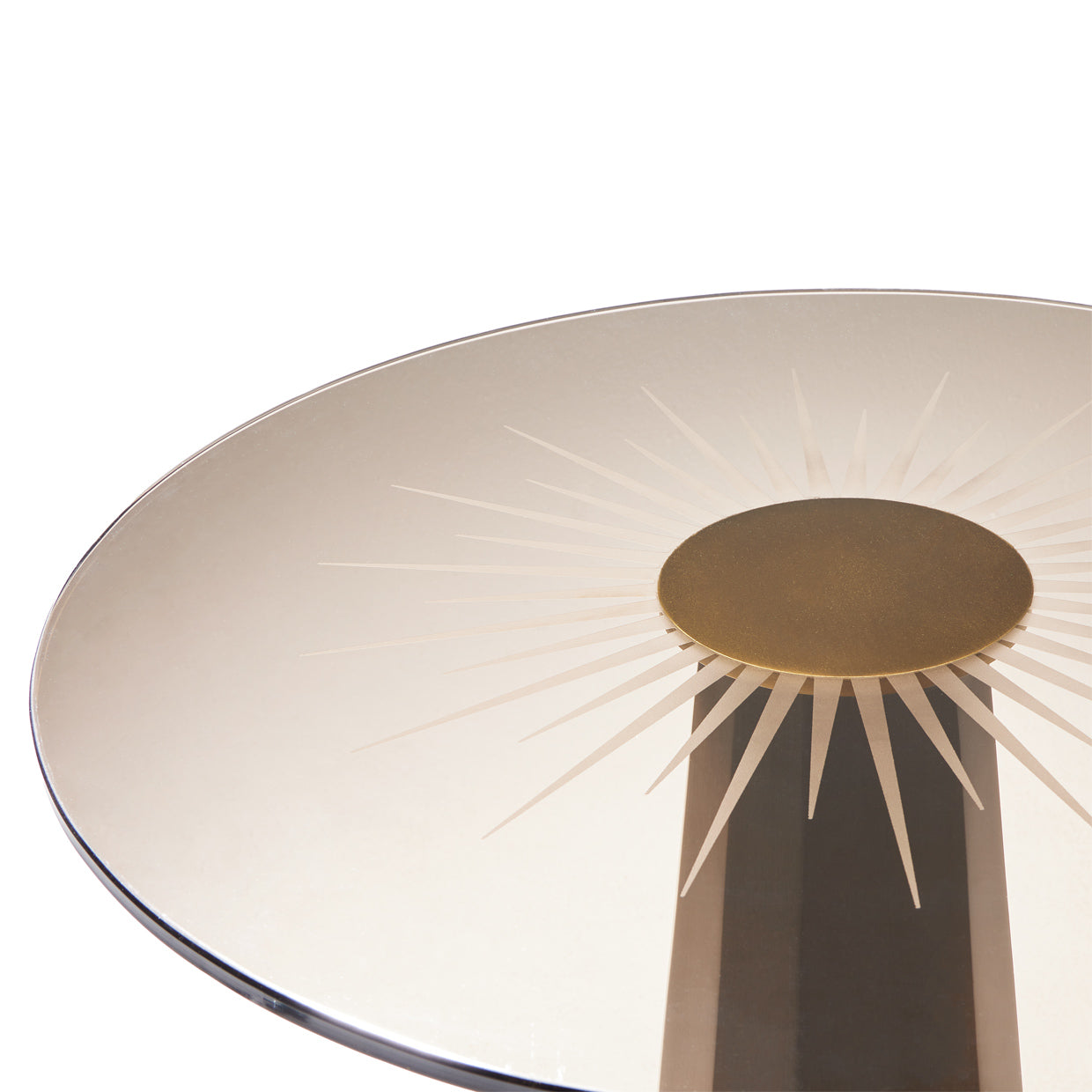 Michael Amini St. Charles Chairside Table