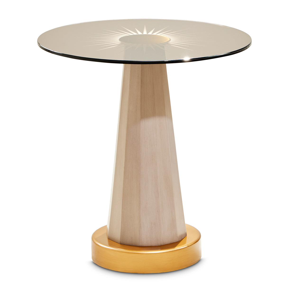 Michael Amini St. Charles Chairside Table