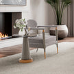 Michael Amini St. Charles Chairside Table