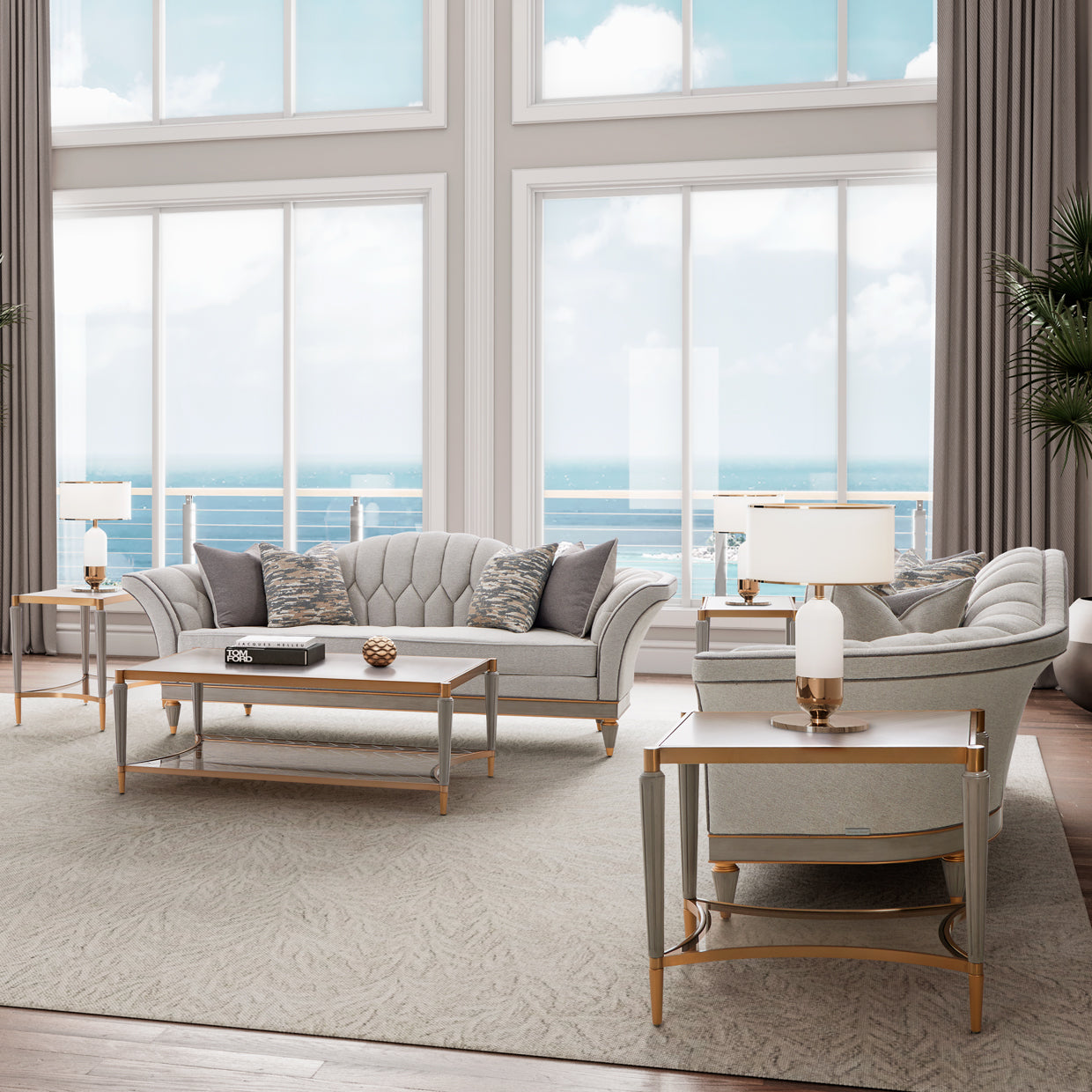 Michael Amini St. Charles Sofa