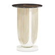 Michael Amini La Marisia Chairside Table