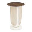 Michael Amini La Marisia Chairside Table
