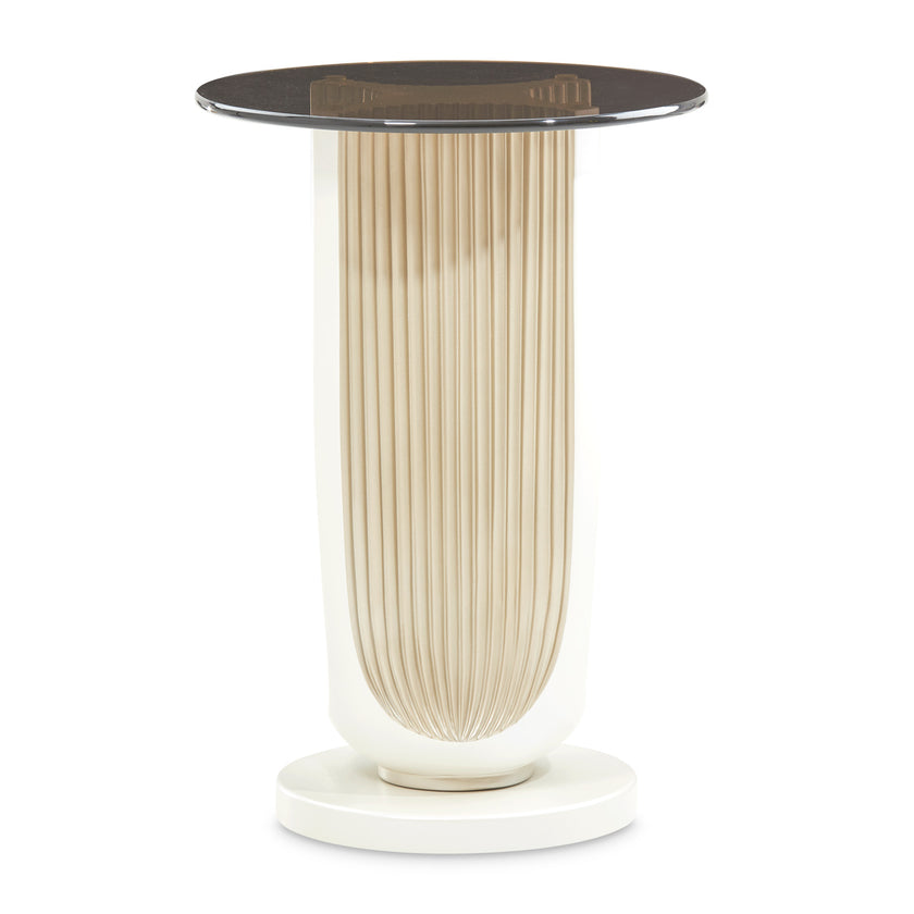 Michael Amini La Marisia Chairside Table