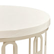 Michael Amini La Marisia Marble Chairside Table