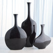 Global Views Silhouette Vase Black