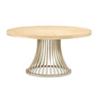 Michael Amini Camellia Field Caramel Round Dining Table