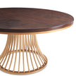 Michael Amini Camellia Field Caramel Round Dining Table