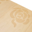 Michael Amini Camellia Field Rectangular Pedestal Dining Table - Caramel