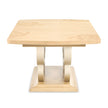 Michael Amini Camellia Field Caramel Pedestal Dining Table