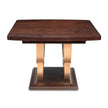 Michael Amini Camellia Field Caramel Pedestal Dining Table