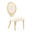Michael Amini Camellia Field Caramel Side Chair
