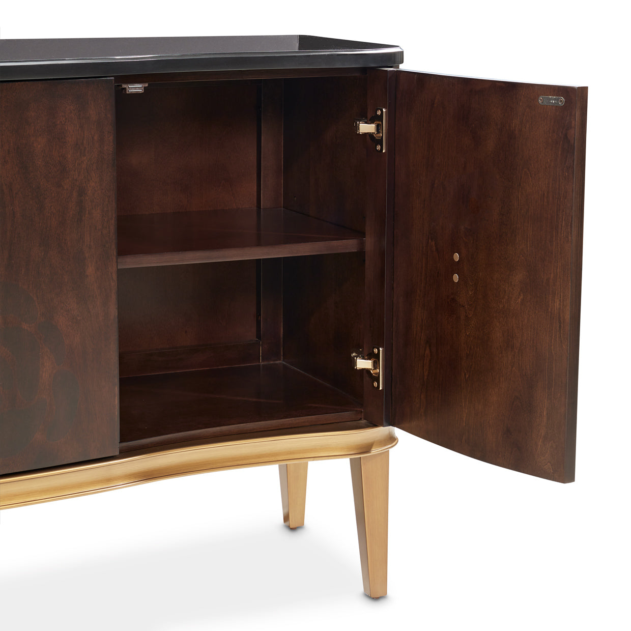 Michael Amini Camellia Field Caramel Sideboard