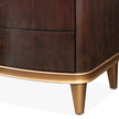 Michael Amini Camellia Field Caramel Nightstand