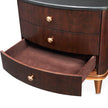 Michael Amini Camellia Field Caramel Nightstand
