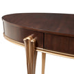 Michael Amini Camellia Field Caramel Vanity Desk