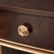 Michael Amini Camellia Field Caramel Vanity Desk