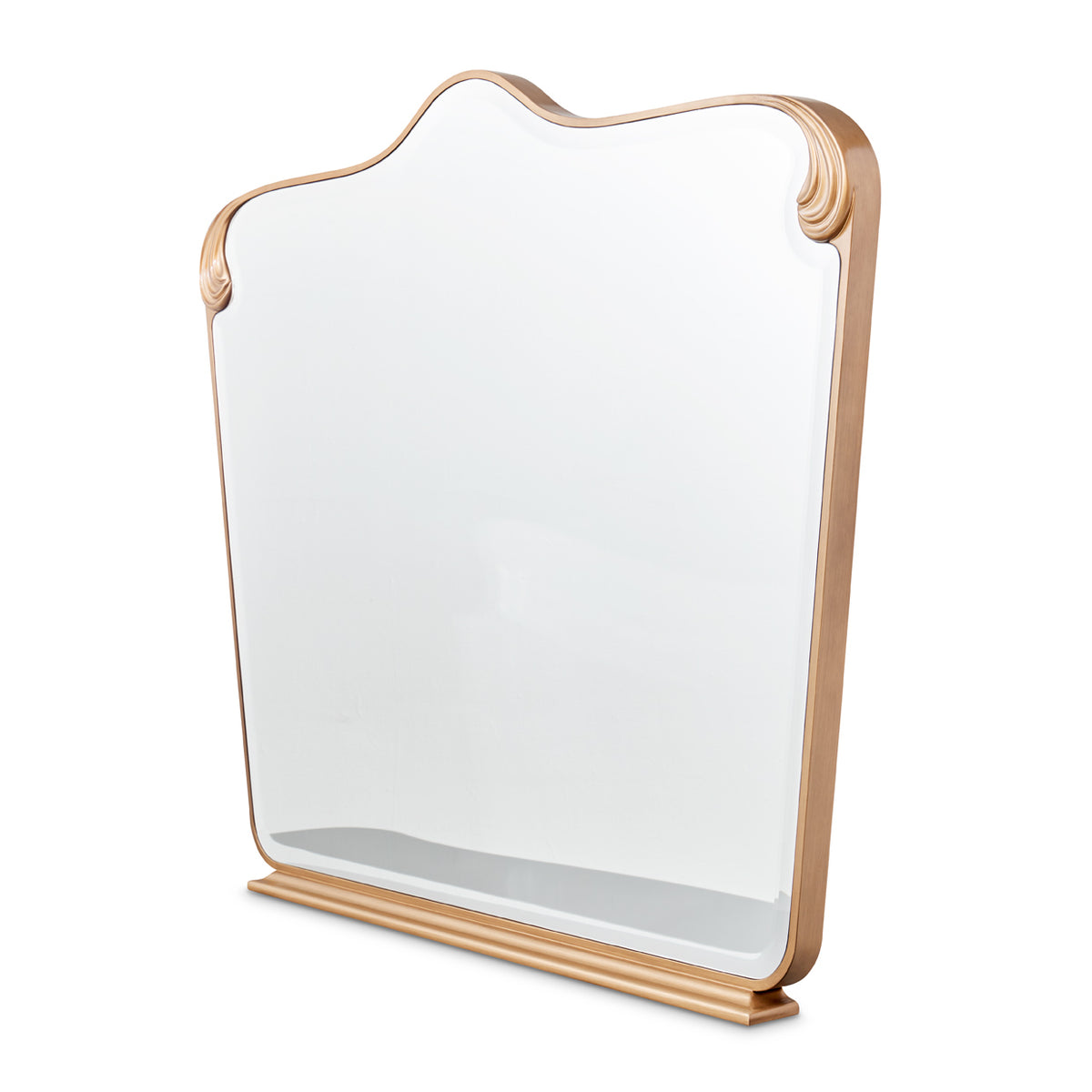 Michael Amini Camellia Field Caramel Dresser Mirror