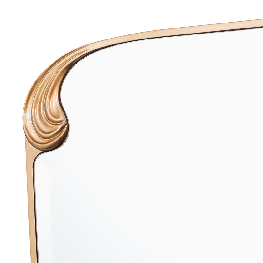 Michael Amini Camellia Field Caramel Dresser Mirror