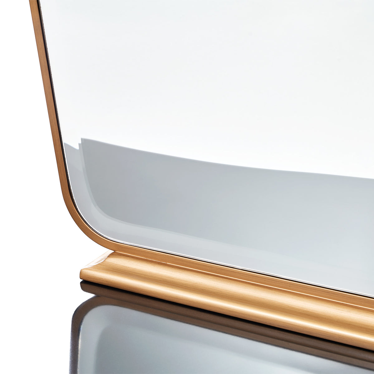 Michael Amini Camellia Field Caramel Dresser Mirror