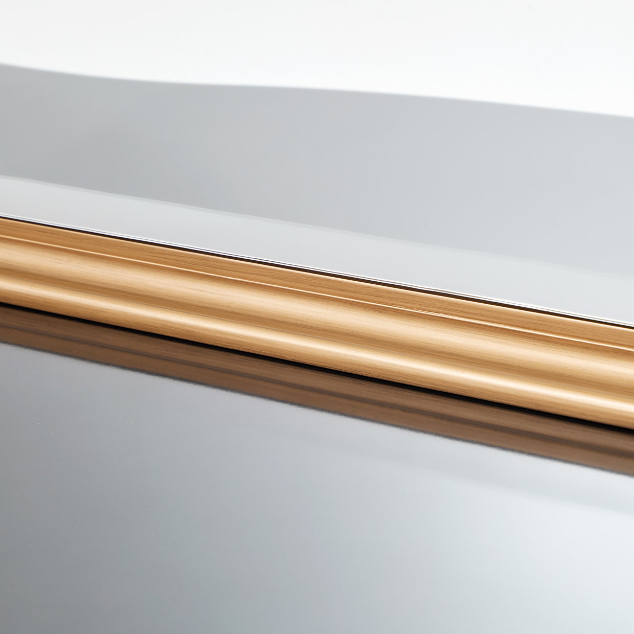 Michael Amini Camellia Field Caramel Dresser Mirror