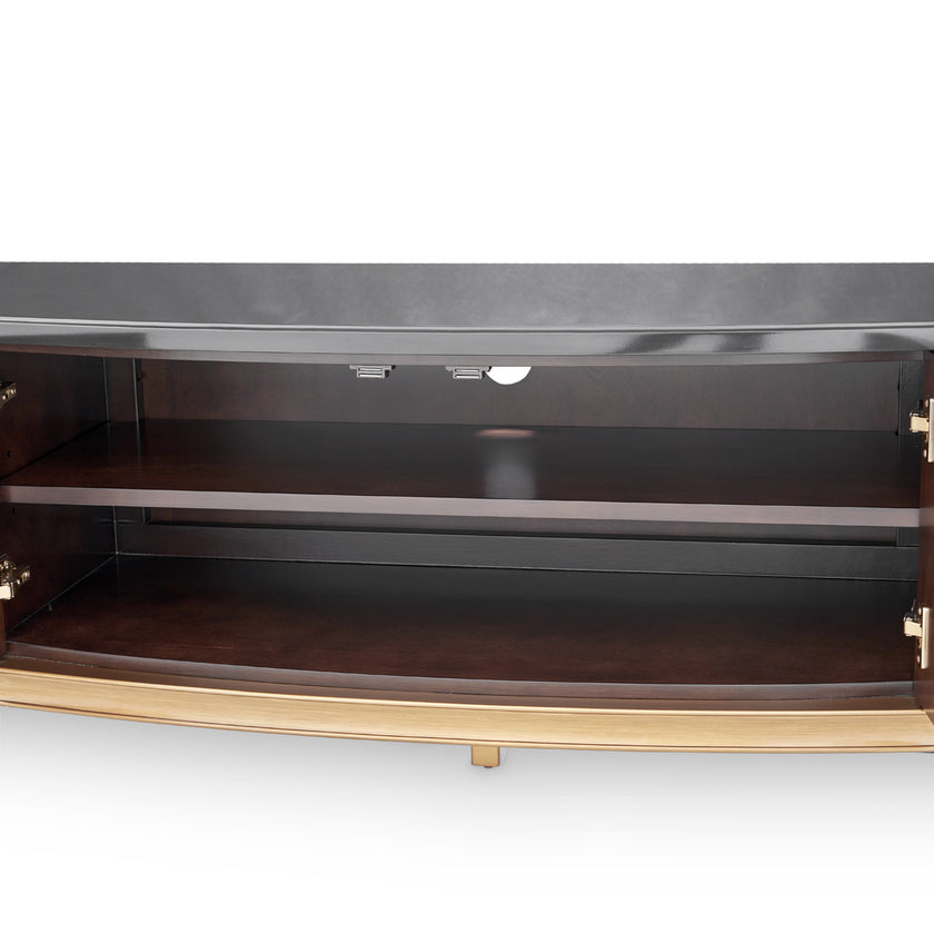 Michael Amini Camellia Field Caramel Media Cabinet