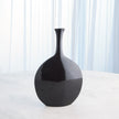 Global Views Silhouette Vase Black