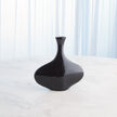 Global Views Silhouette Vase Black