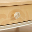 Michael Amini Camellia Field Caramel Oval Cocktail Table