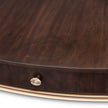 Michael Amini Camellia Field Caramel Oval Cocktail Table