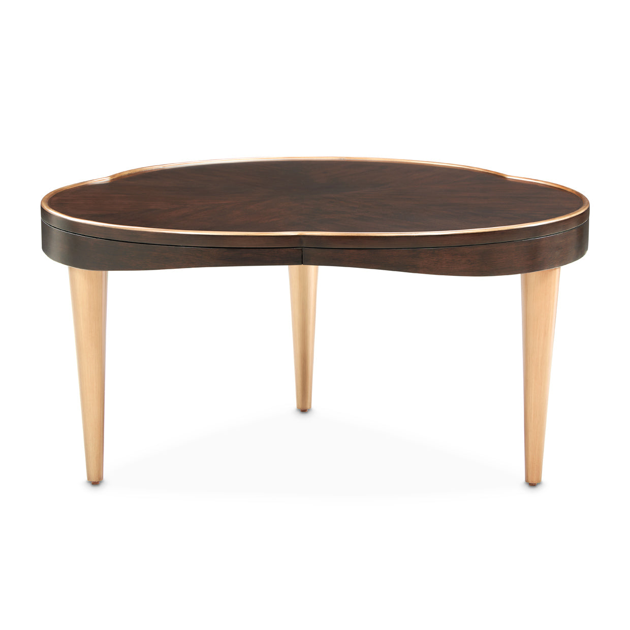 Michael Amini Camellia Field Caramel Cocktail Table
