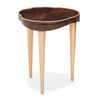 Michael Amini Camellia Field Caramel Chairside Table