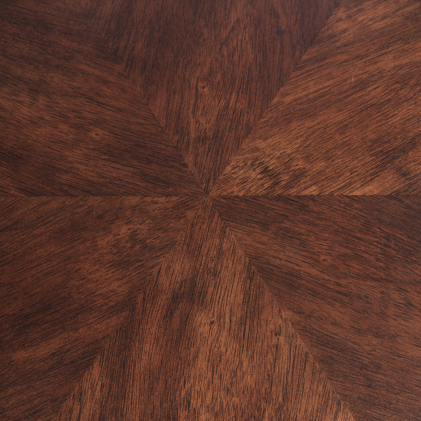 Michael Amini Camellia Field Caramel Chairside Table