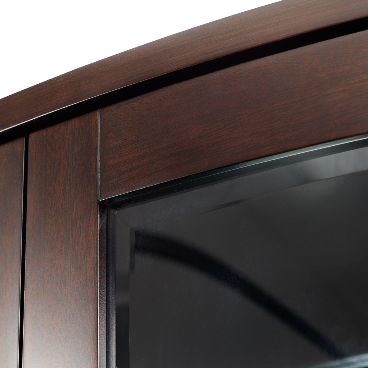 Michael Amini Camellia Field Caramel Display Cabinet