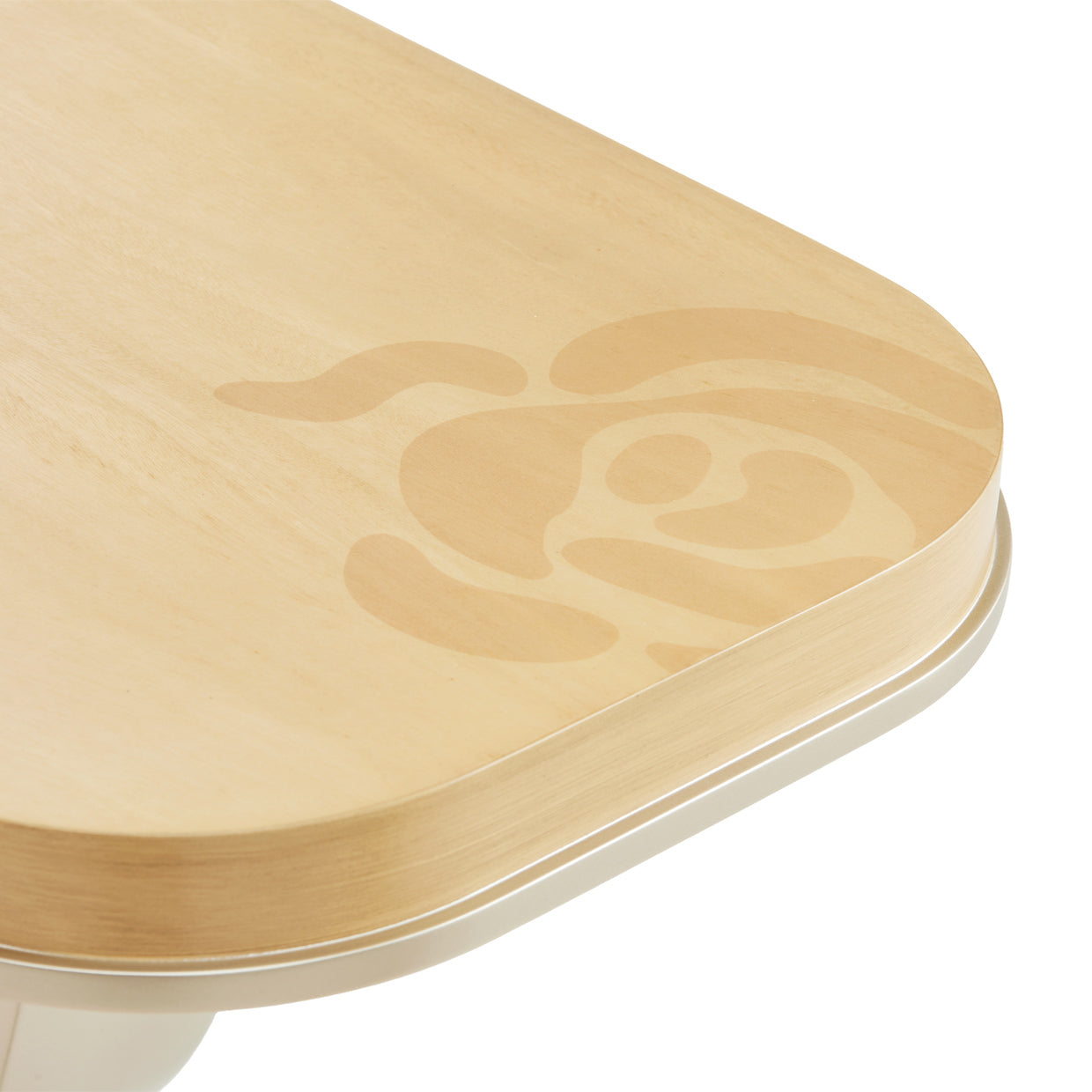 Michael Amini Camellia Field Caramel Console Table