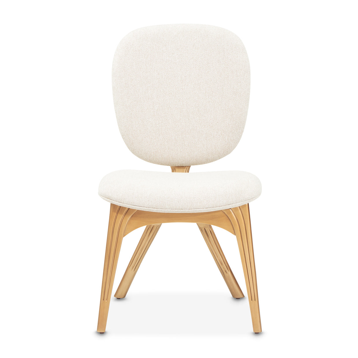 Michael Amini Camellia Field Caramel Vanity Chair