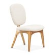 Michael Amini Camellia Field Caramel Vanity Chair