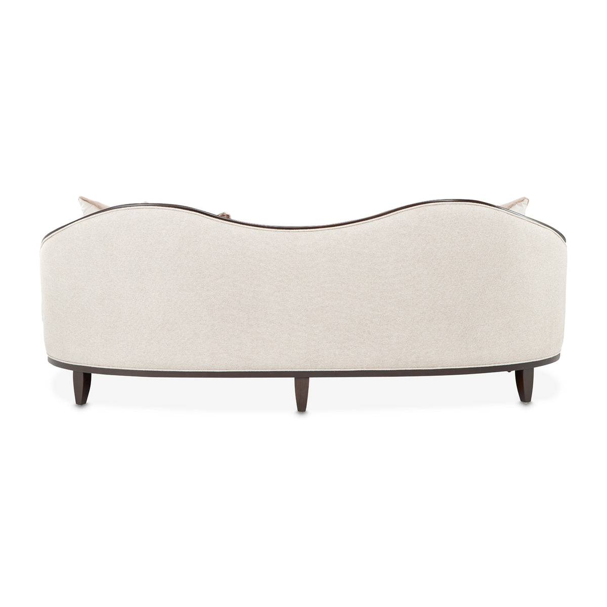 Michael Amini Camellia Field Caramel Sofa Cornsilk Caramel